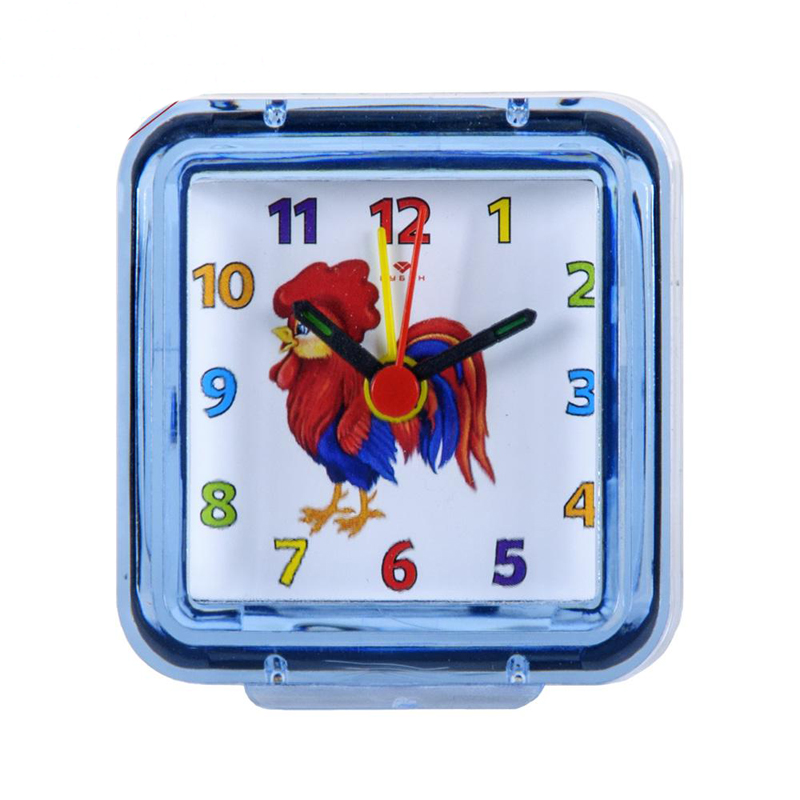 В1-019 Настольные часы-будильник с кварцевым механизмом "Рубин"(50) - фото