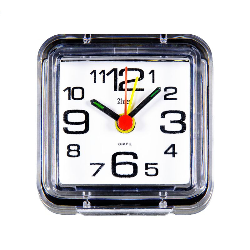В1-001 Настольные часы-будильник с кварцевым механизмом "21 Век"(50) - фото