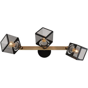 01591-3.3-03B BK+FGD+WOOD светильник потолочный