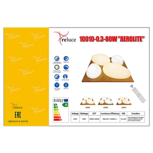 10010-0.3-80W AEROLITE светильник потолочный