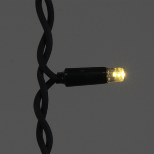 A-518 WW/WT FLASH гирлянда светодиодная "Бахрома", 5х0,9м, 240LED, провод черный, морозостойкий