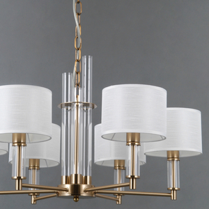 IL0755-6PSQ-25 BRASS GENOA светильник потолочный