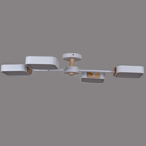 03363-0.3-04 WH+WOOD светильник потолочный