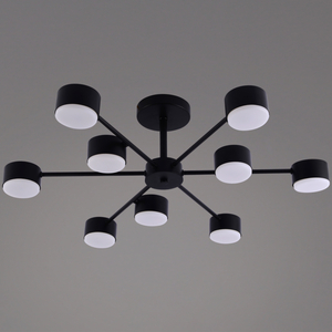 03738-0.3-09 BK GX53 светильник потолочный