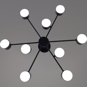 03738-0.3-09 BK GX53 светильник потолочный