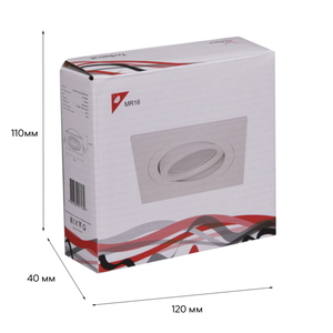 16061-9.0-001LD MR16 WT светильник точ.