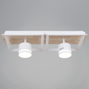 19560-0.3-2+2 WH+WOOD светильник потолочный