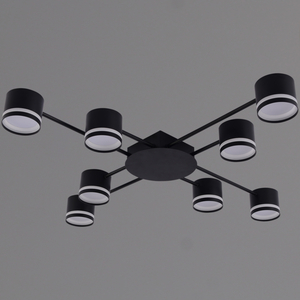 56730-0.3-08 GX53 BK светильник потолочный