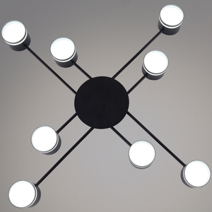 56730-0.3-08 GX53 BK светильник потолочный