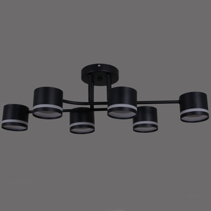 77730-0.3-06 GX53 BK светильник потолочный