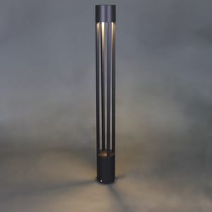 09958-0.7-001KT 1,0M GU10 BK светильник напольный