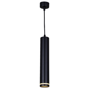 16001-0.9-001LD 300mm GU10 BK светильник точ.