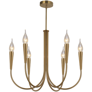 IL0441-6P-79 BRASS VASE светильник потолочный
