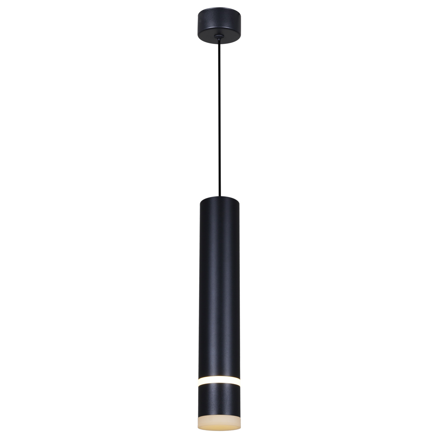 16005-0.9-001LD 300mm GU10 BK светильник точ.