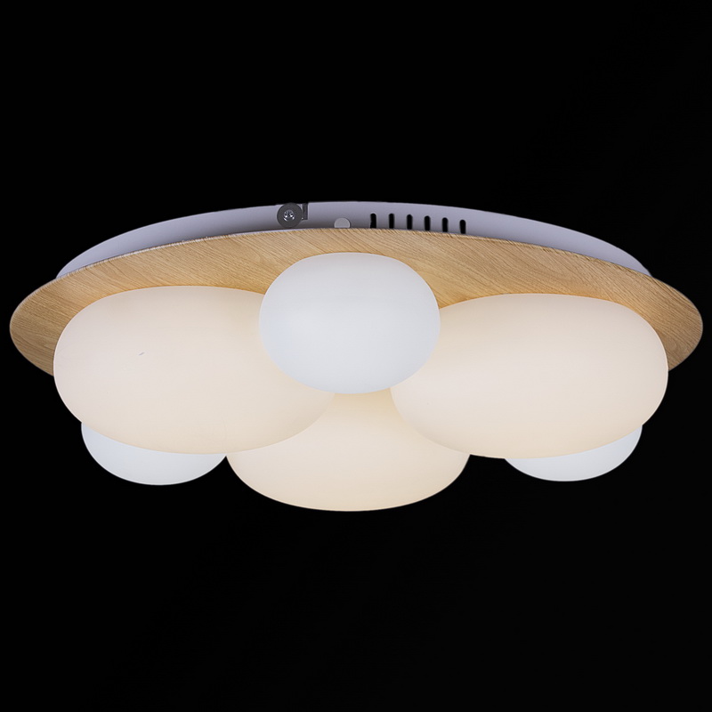 Люстра светодиодная 09928-0.3-54W Wood светильник потолочный - фото