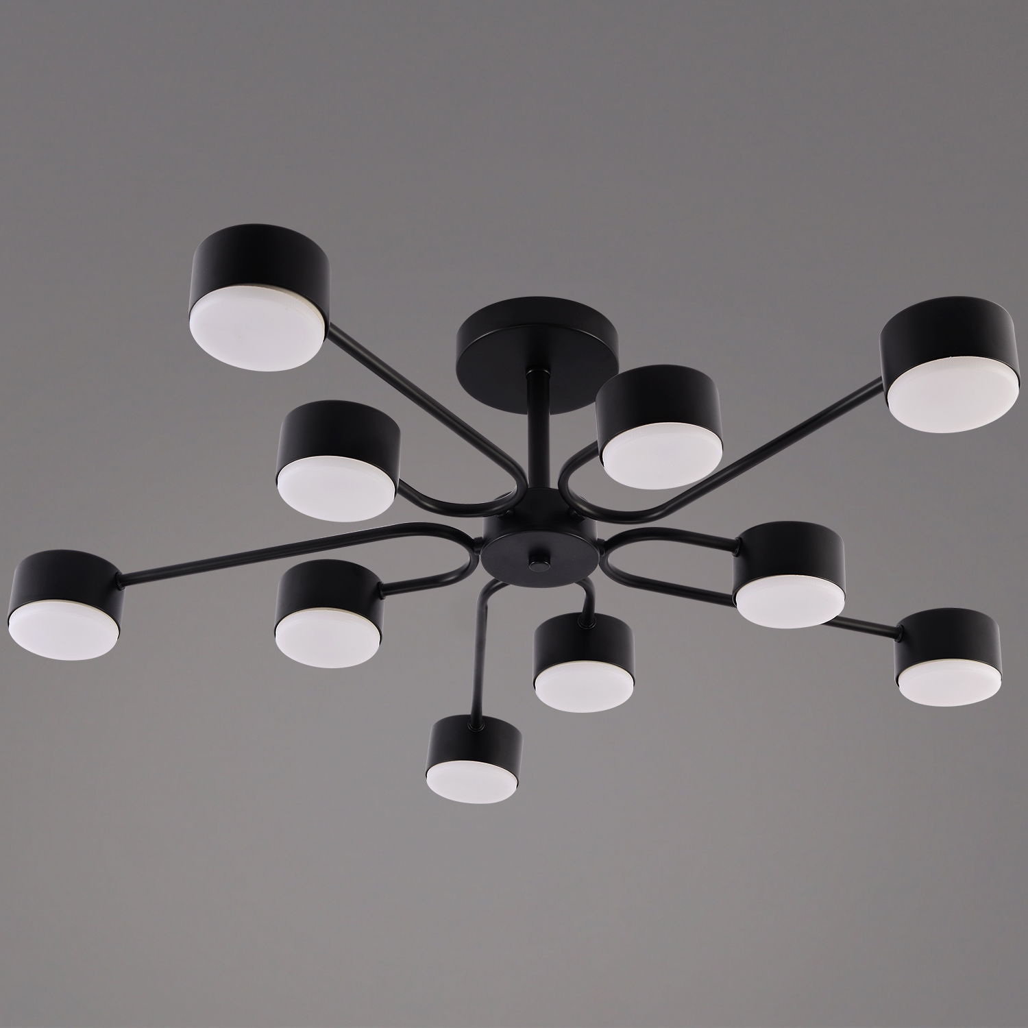 03708-0.3-10 BK GX53 светильник потолочный