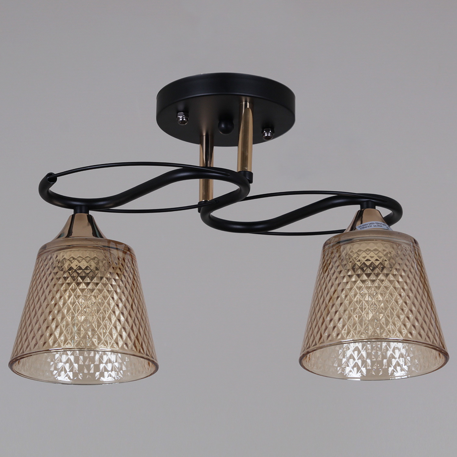 06087-0.3-02 BK+FG светильник потолочный