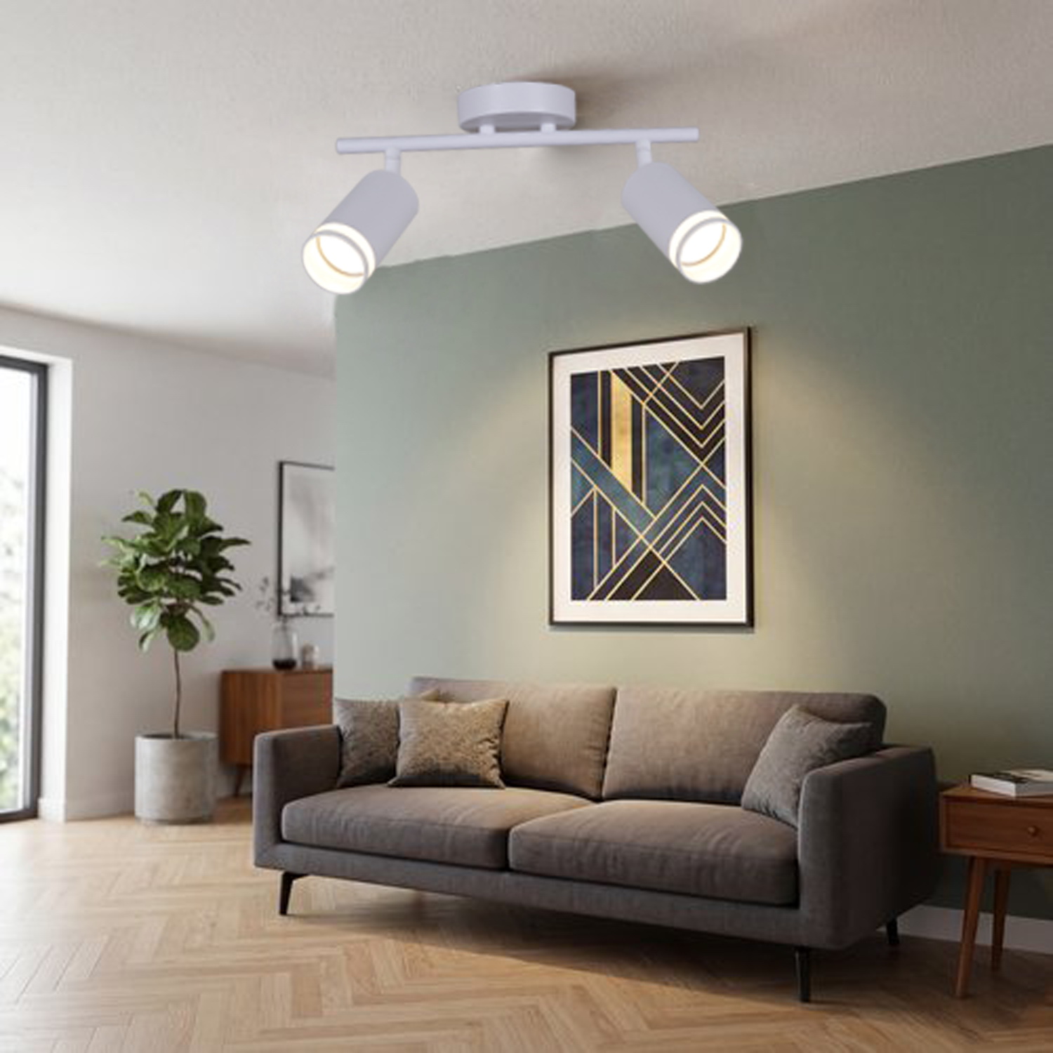 16001-9.5-002CT SPOT LIGHT GU10 WT светильник точ.