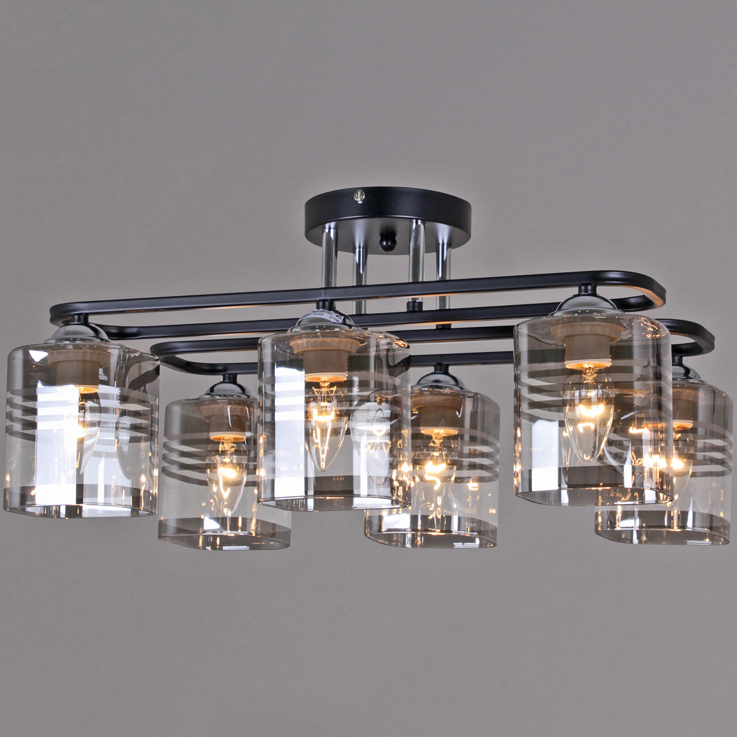 70209-0.3-06 BK+CR светильник потолочный