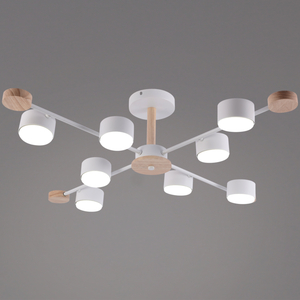 03751-0.3-08 WT+WOOD GX53 светильник потолочный