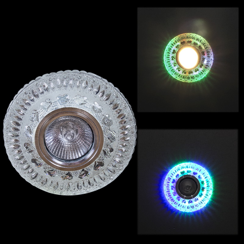 10499-9.0-001CNB MR16+LED3W CL/RGB светильник точ.