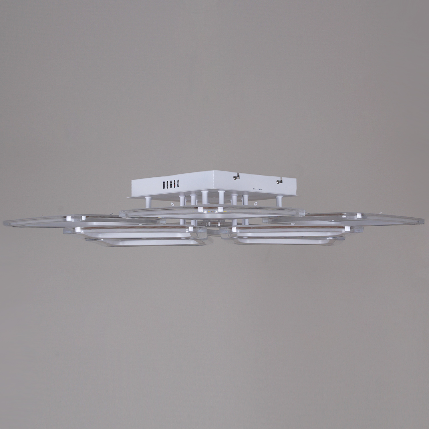 09826-3.3-4+4B WH светильник потолочный