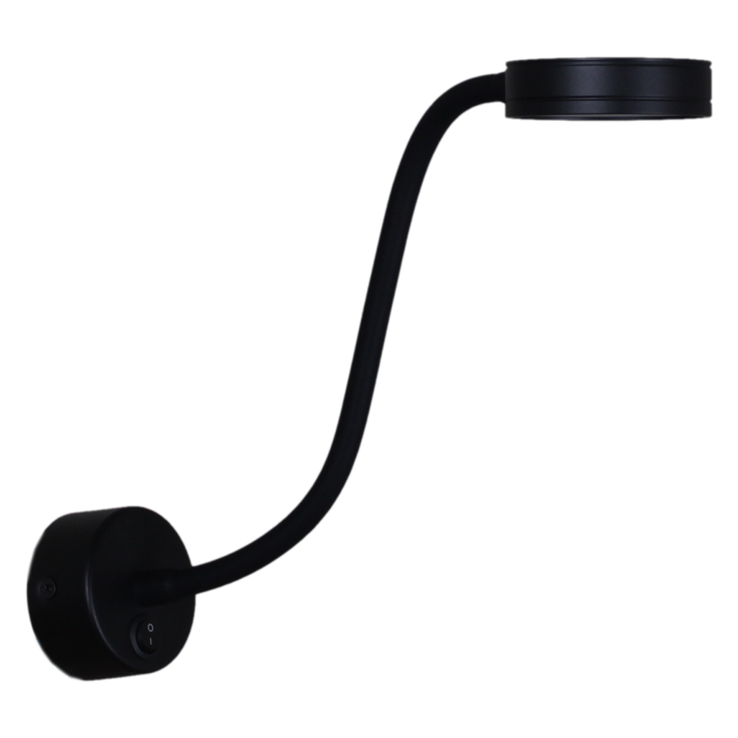 86206-9.2-001MN "L" LED5W BK светильник точ.