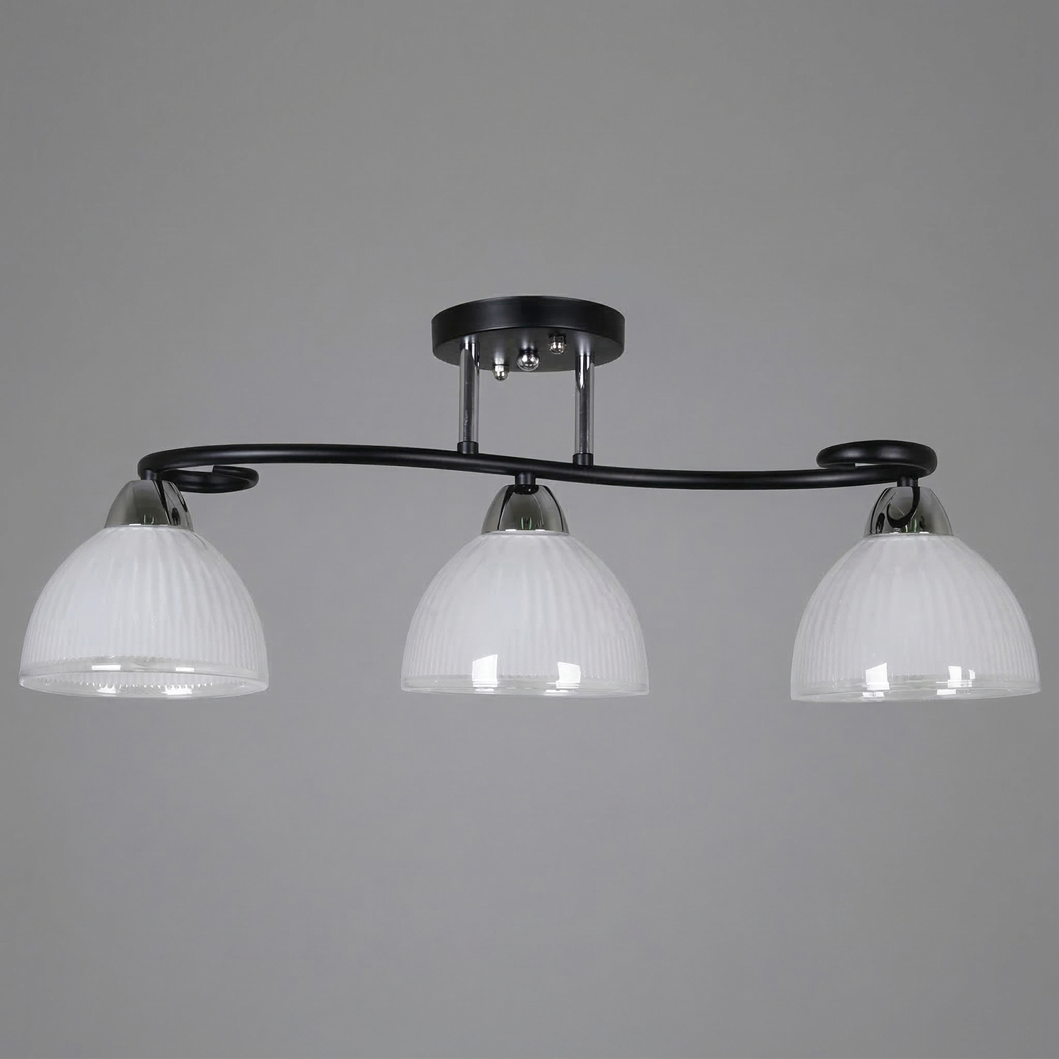 66360-0.3-03 BK+CR светильник потолочный