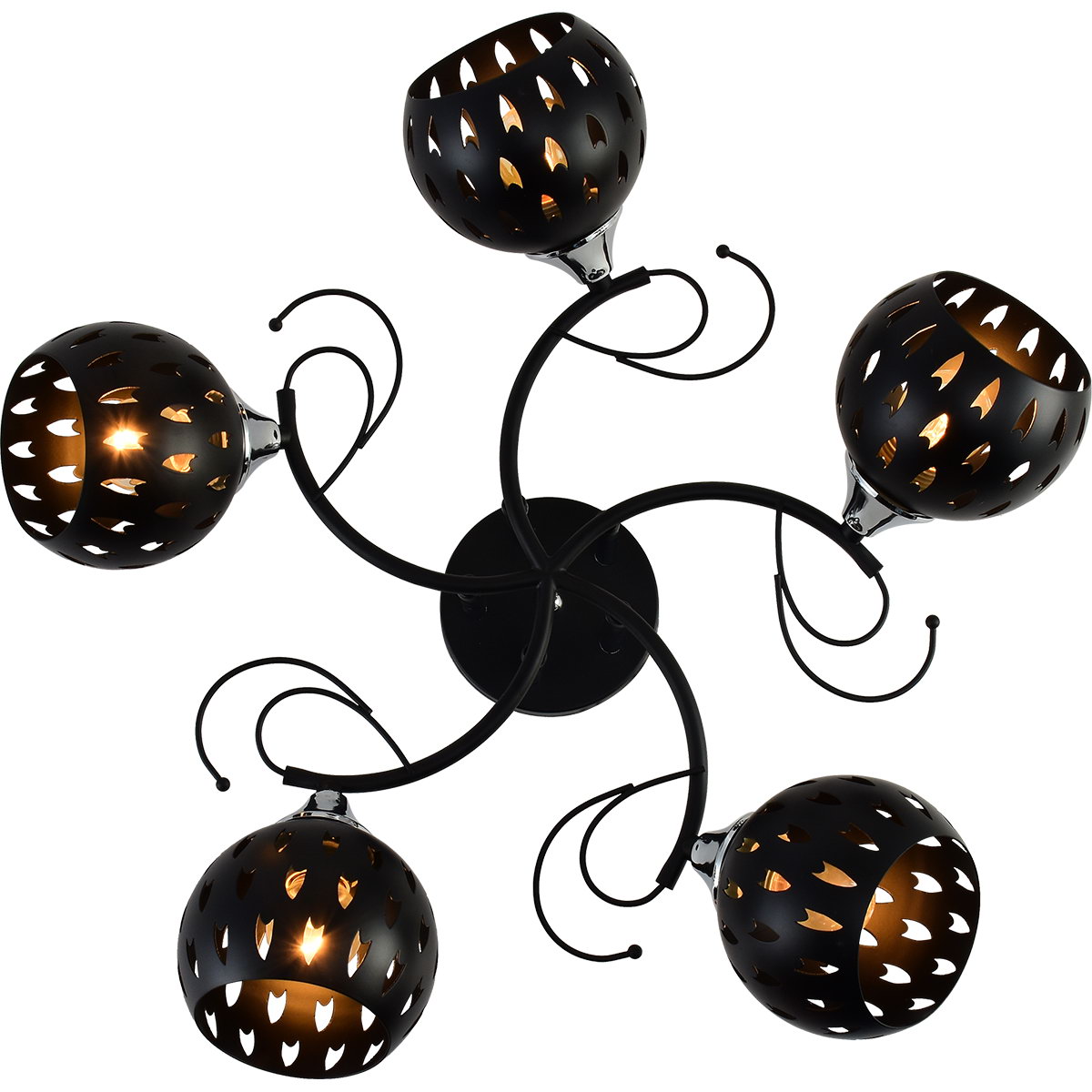 01314-0.3-05 BK+CR светильник потолочный