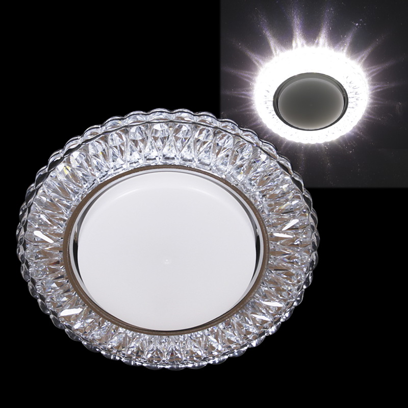 53213-9.0-001MN GX53+LED5W DL 4000K WH светильник точ.