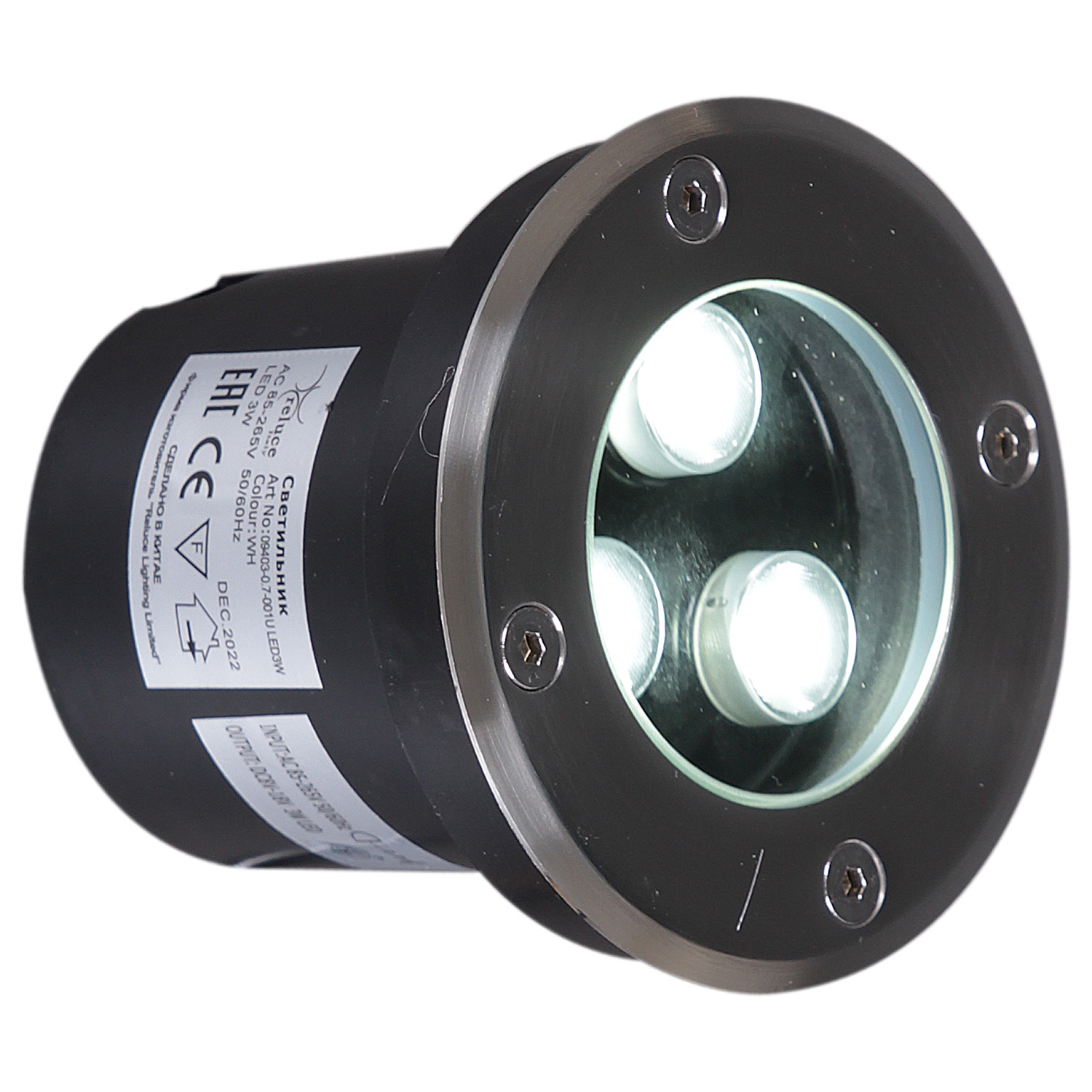 09403-0.7-001U "L" LED3W WH фонарь