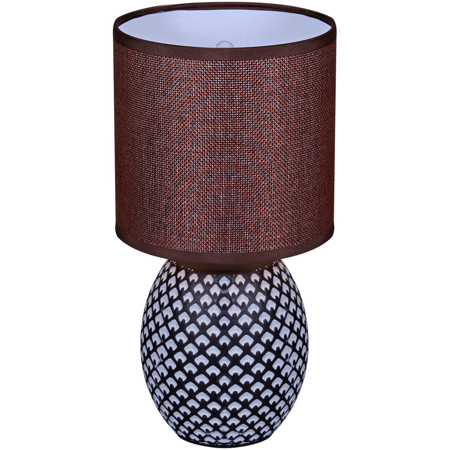 98401-0.7-01 "L" DARK BROWN светильник настольный