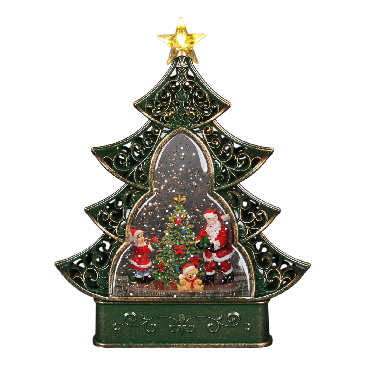 408-F декоративный светодиодный светильник Н-23 см, от батареек АА 3шт(не в компл.)