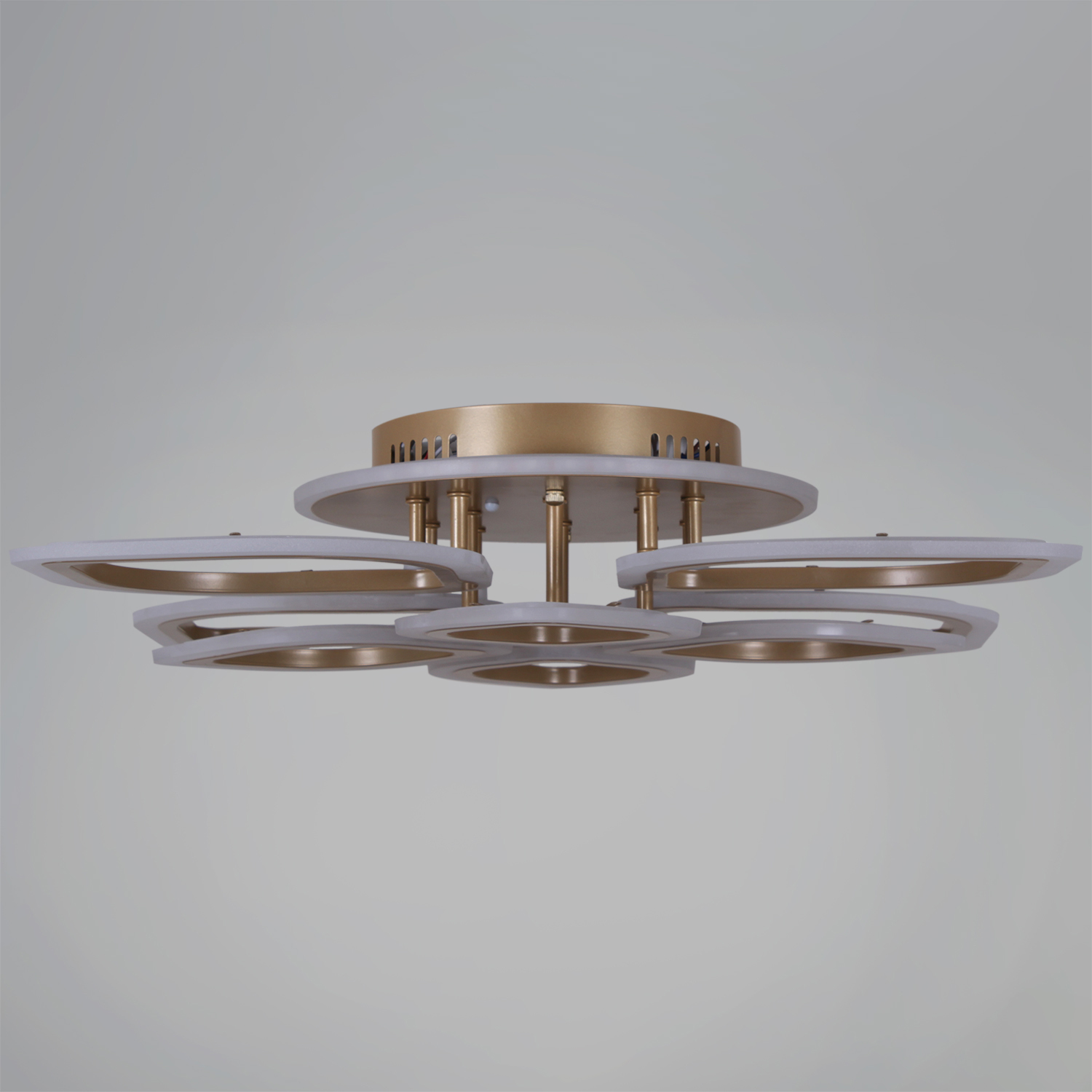 CLL 08388-0.3-4+4A MATT GOLD (RGB) светильник потолочный
