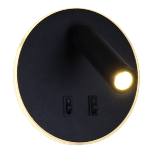 86203-9.2-001KT LED12W BK светильник настенный