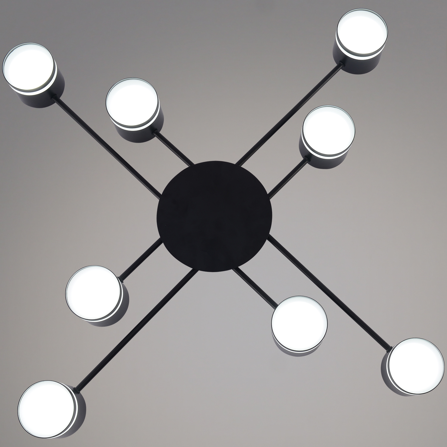 56730-0.3-08 GX53 BK светильник потолочный