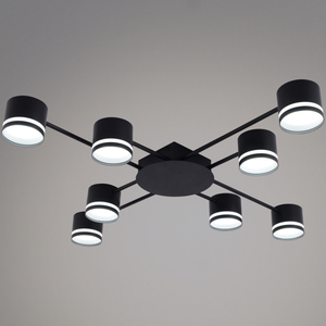 56730-0.3-08 GX53 BK светильник потолочный