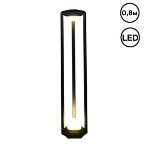 09987-0.7-001JH 0.8M LED2X6W BK RLOS фонарь