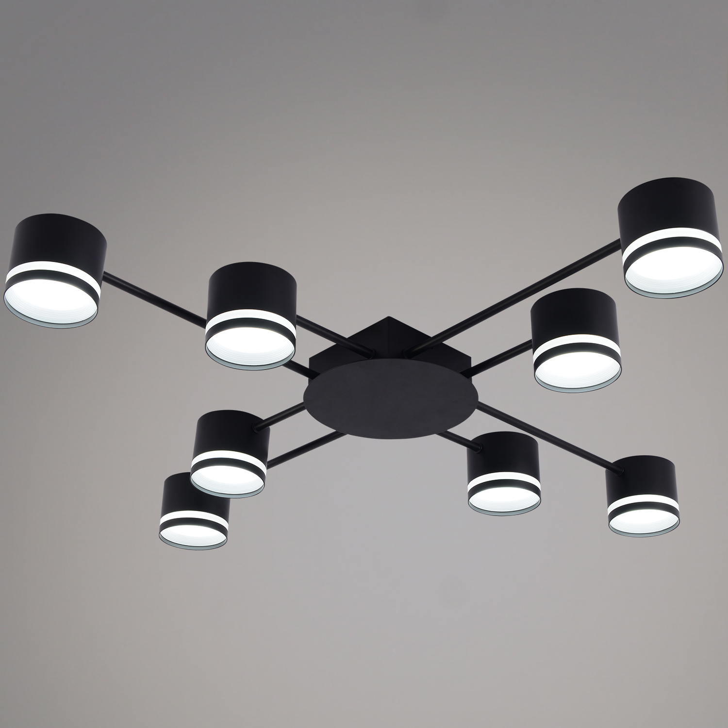 56730-0.3-08 GX53 BK светильник потолочный