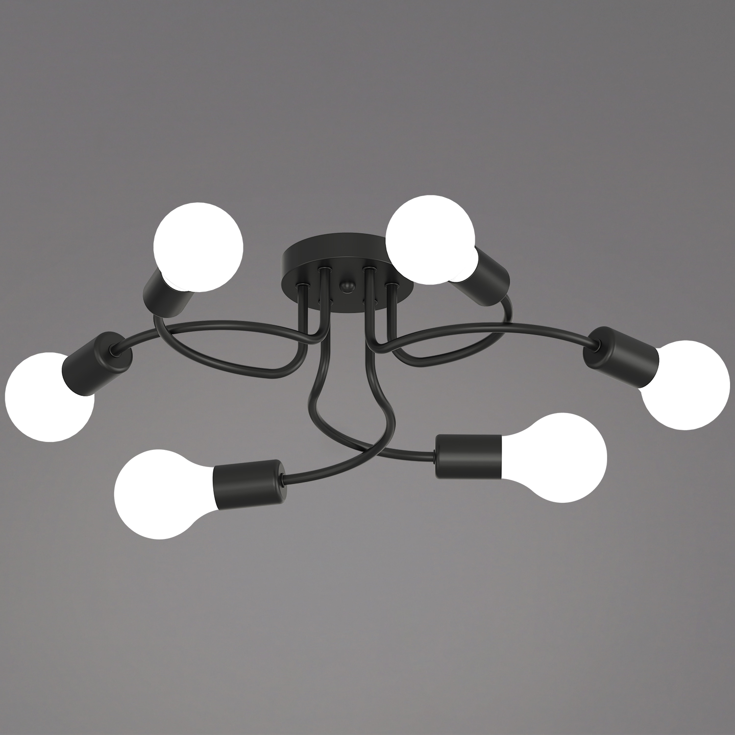 01742-0.3-06 BK светильник потолочный