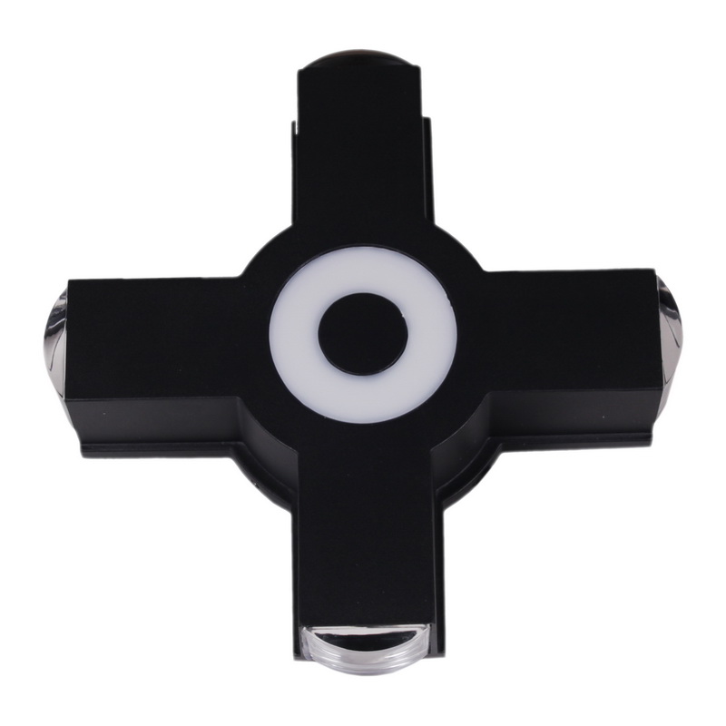 08231-9.2-005U LED3W+4*3W RGB BK светильник настенный