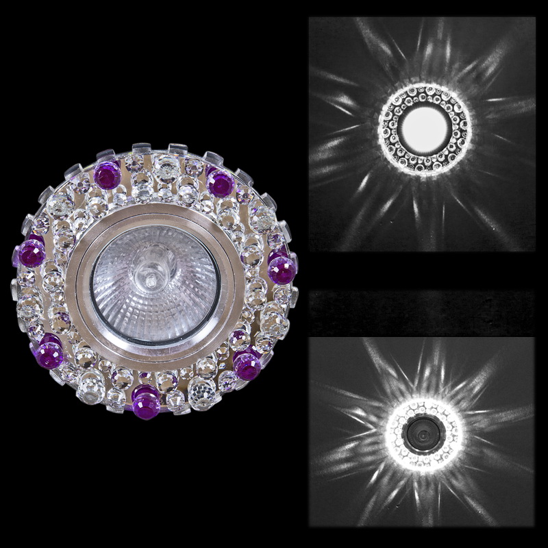 00755-9.0-001CN MR16+LED3W CL+PP светильник точ.