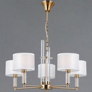 IL0755-5PSQ-25 BRASS GENOA светильник потолочный