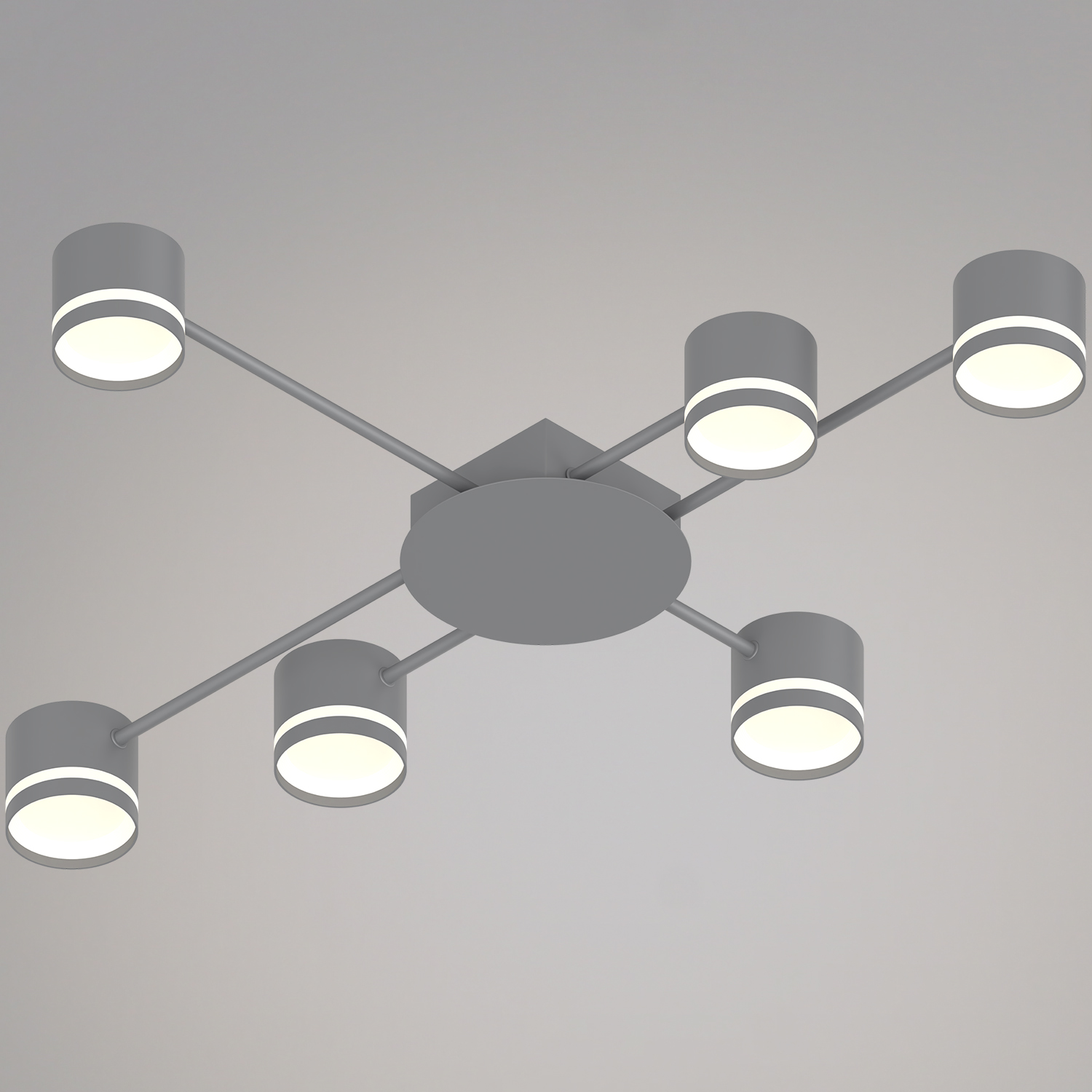 56730-0.3-06 GX53 GREY светильник потолочный