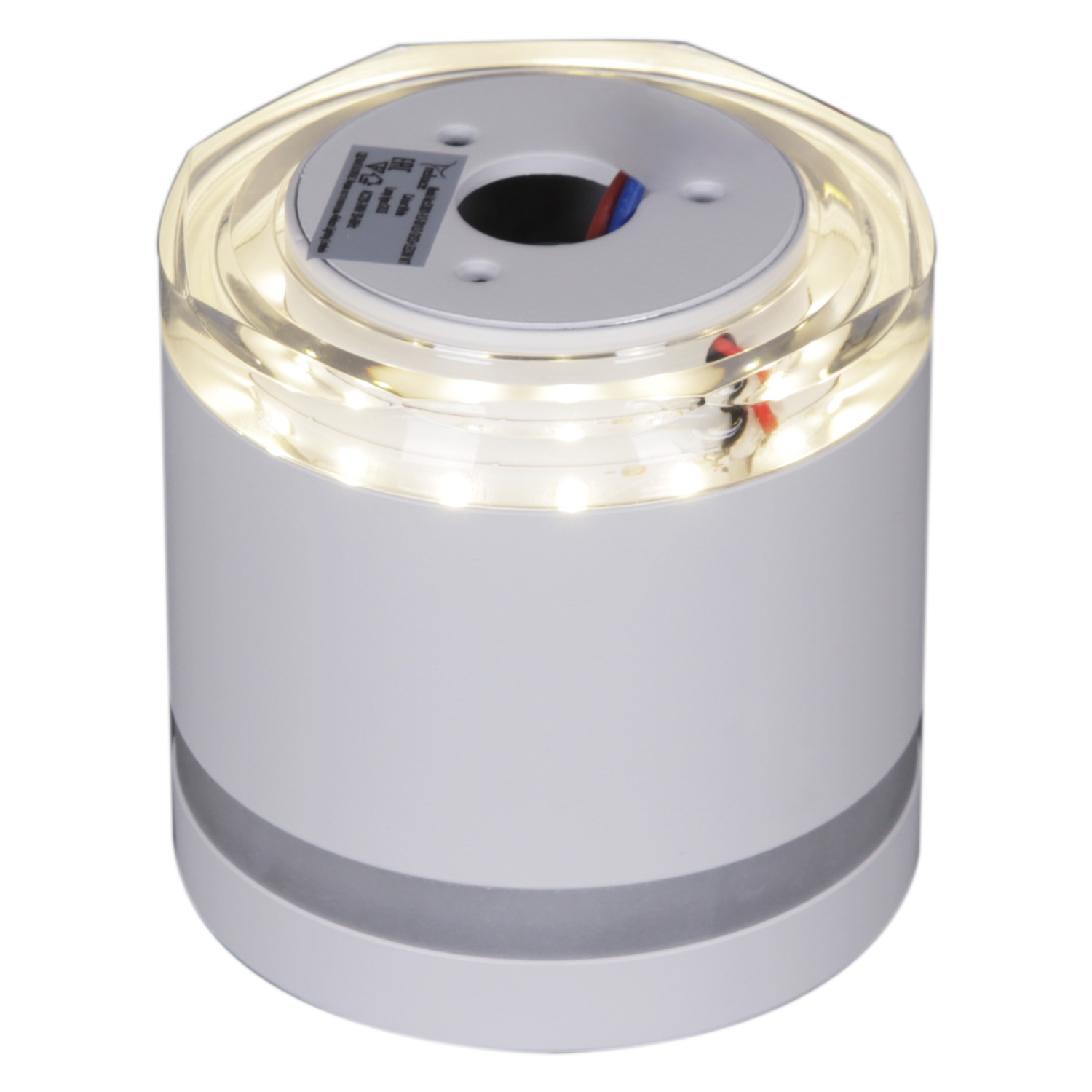 53001-9.5-001LD GX53+LED3W WT светильник точ.