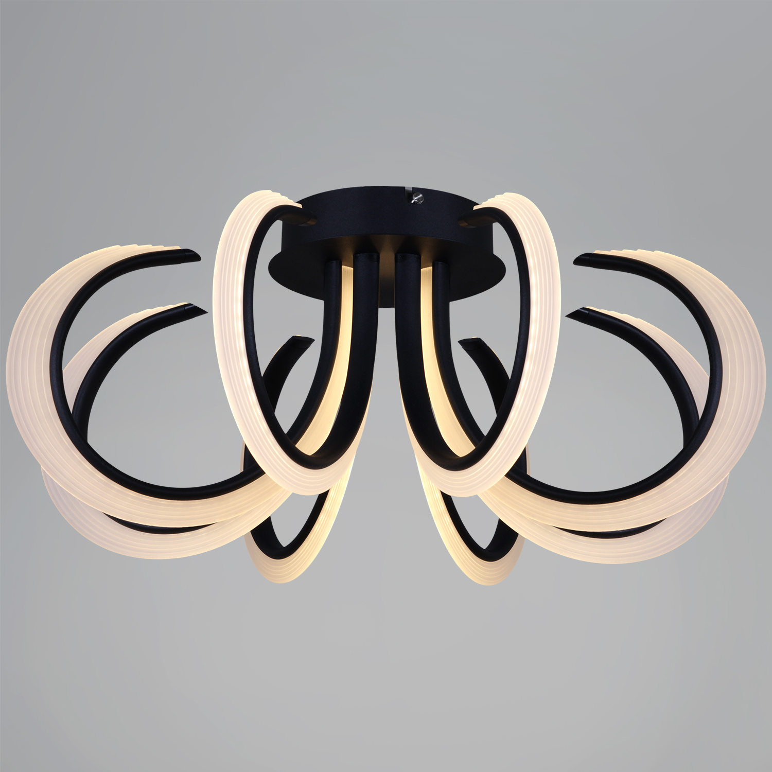 74390-0.3-08S black светильник потолочный