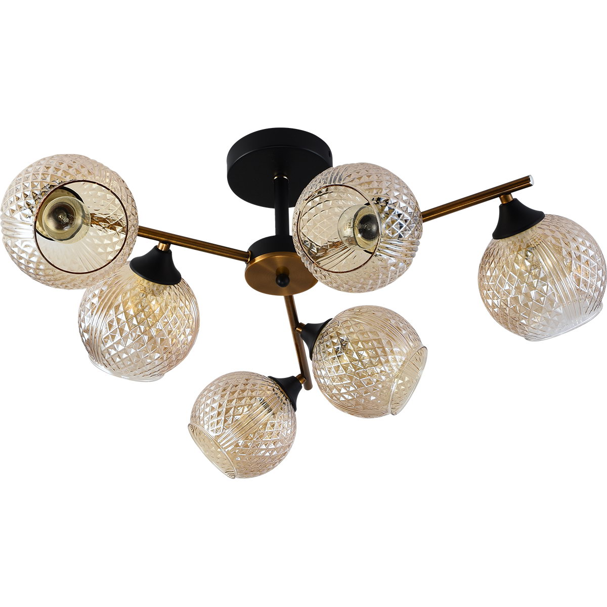 11341-0.3-06 GOLD BRONZE+BK светильник потолочный