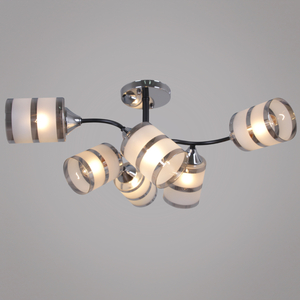 45360-0.3-06 BK+CR светильник потолочный