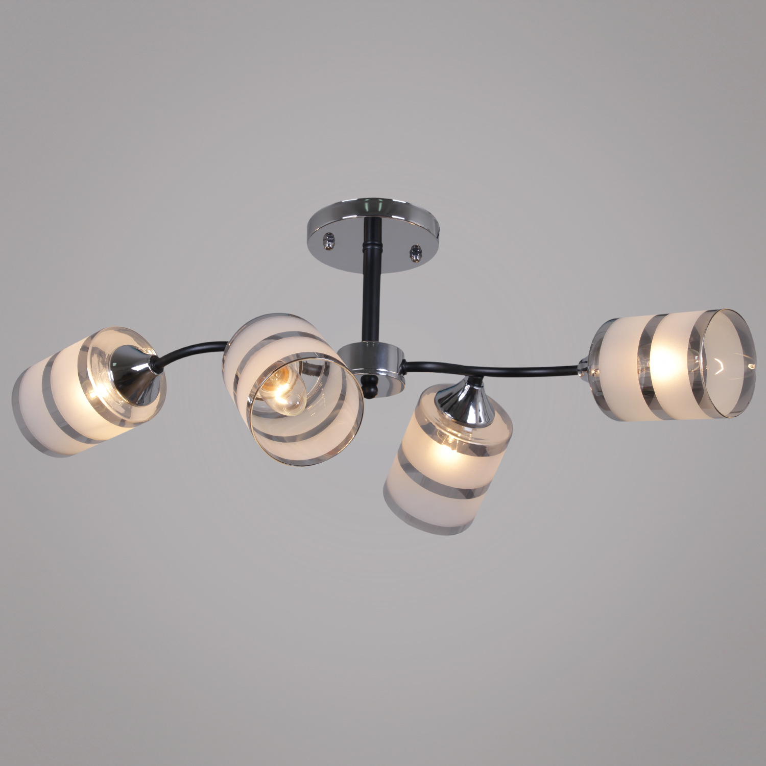 45360-0.3-04 BK+CR светильник потолочный