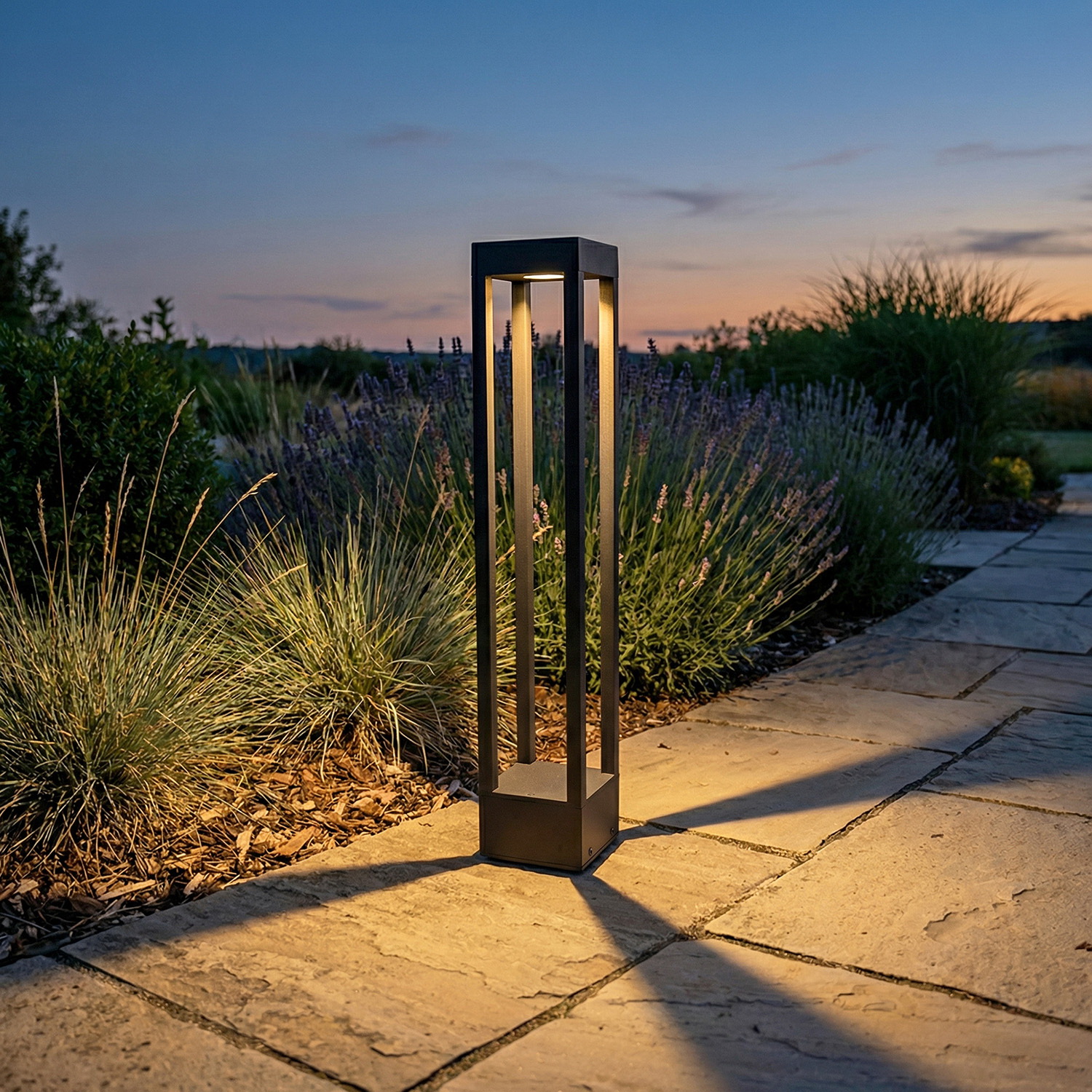 09970-0.7-001U 0,6M LED7W BK RLOS фонарь